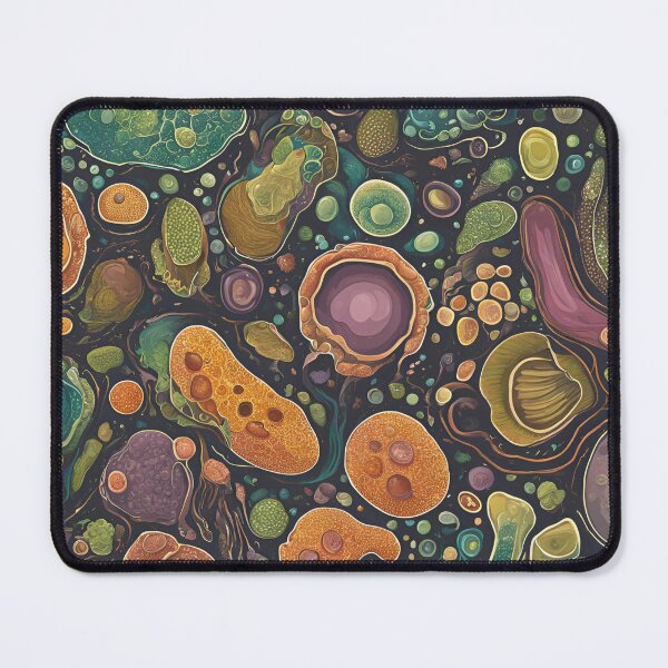 Item preview, Intricate Abstract Microbial World in Vibrant Colours designed and sold by RaiyaTees.