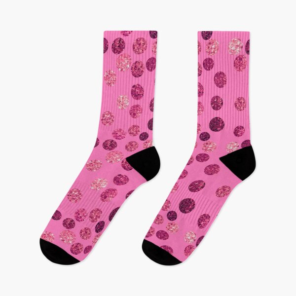 Item preview, Glitter Pink Polkadots / Beautiful Elegant Pink Polkadots designed and sold by Victoria Rose.