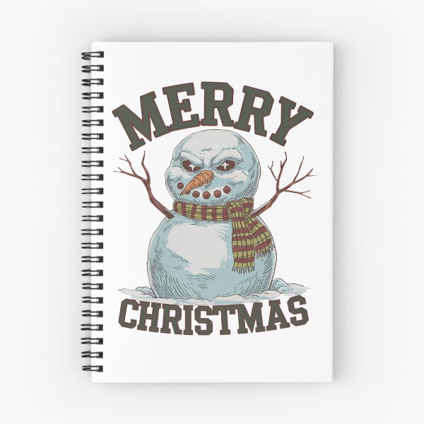Item preview, Merry Christmas. Scary Snowman designed and sold by GGZebra.