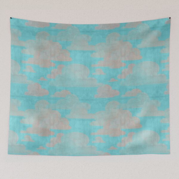 Item preview, Spring clouds pattern designed and sold by MattSirach.