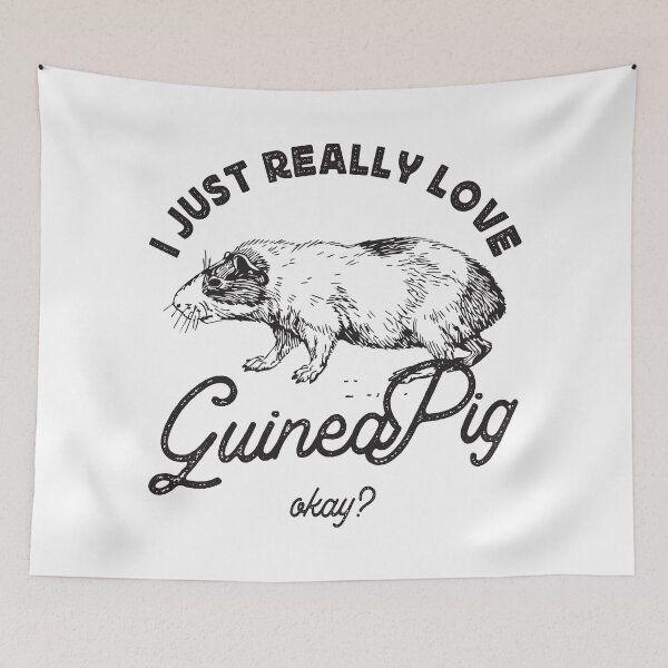 Item preview, I JUST REALLY LOVE GUINEA PIG designed and sold by TonySpencer.