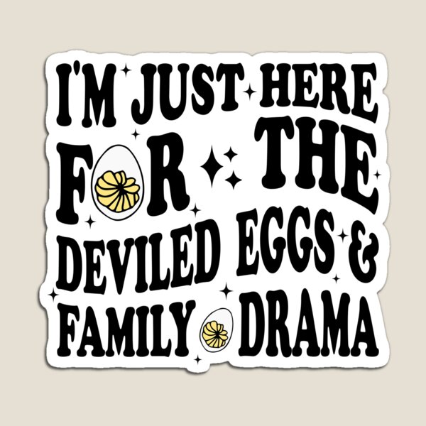 Item preview, I'm Just Here For The Deviled Eggs designed and sold by vintagearttee.