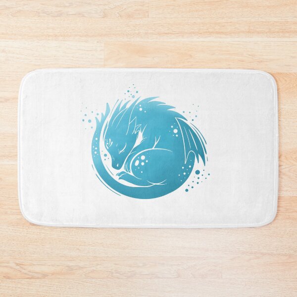 Item preview, Sleepy dragon blue designed and sold by Aakanksha97.