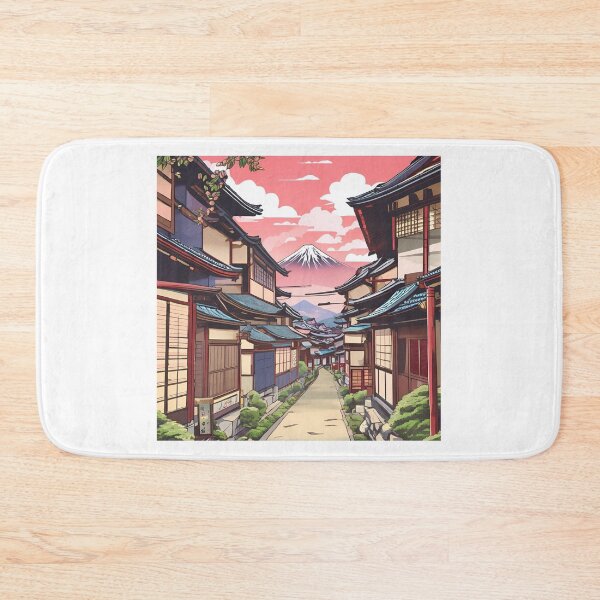Item preview, Japanese city under the Sakura designed and sold by Gina-Rosa.