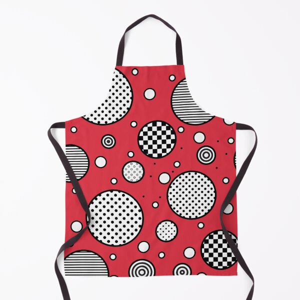 Item preview, Red euphoria- abstract geometric composition/ red, black and white. designed and sold by My-fake-places.