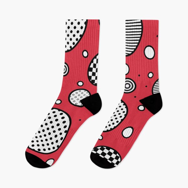 Item preview, Red euphoria- abstract geometric composition/ red, black and white. designed and sold by My-fake-places.