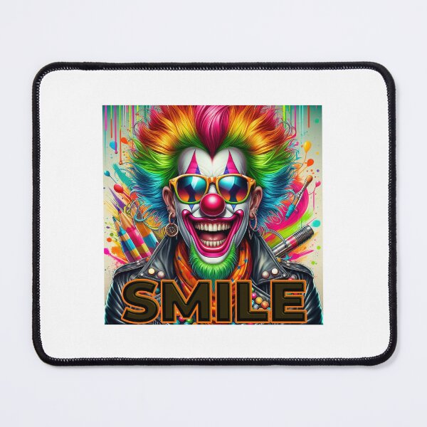 Item preview, Vibrant Smiling Clown Art designed and sold by BenO63.