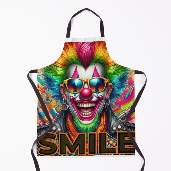 Item preview, Vibrant Smiling Clown Art designed and sold by BenO63.