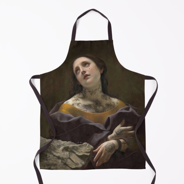 Item preview, Tattooed Saint. Inked Girl Altered art. designed and sold by el-padre.