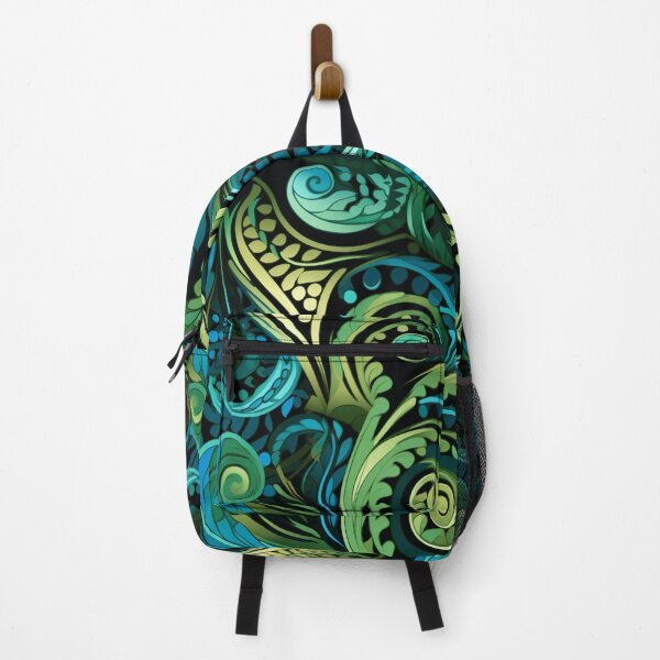 Item preview, New Zealand Māori Paua Pattern Koru Design 111 designed and sold by GrinGalore.