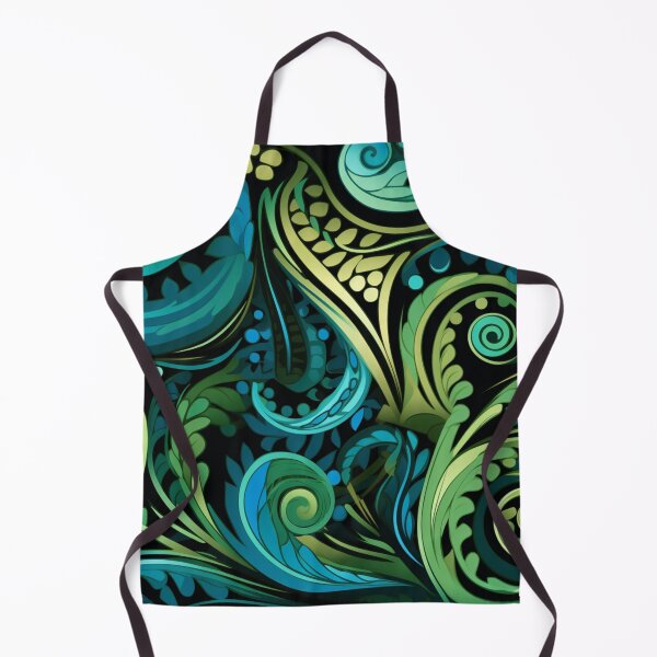 Item preview, New Zealand Māori Paua Pattern Koru Design 111 designed and sold by GrinGalore.