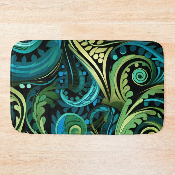 Item preview, New Zealand Māori Paua Pattern Koru Design 111 designed and sold by GrinGalore.