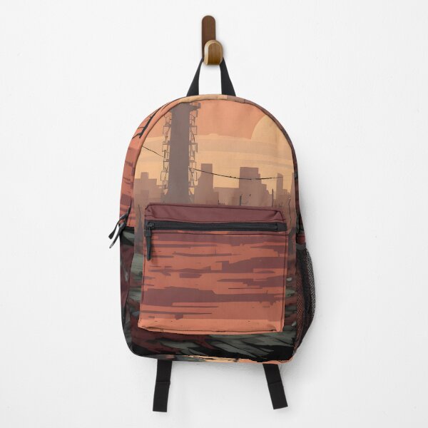 Item preview, Post-Apocalyptic Sunset Over Ruins designed and sold by GreenInkXpress.