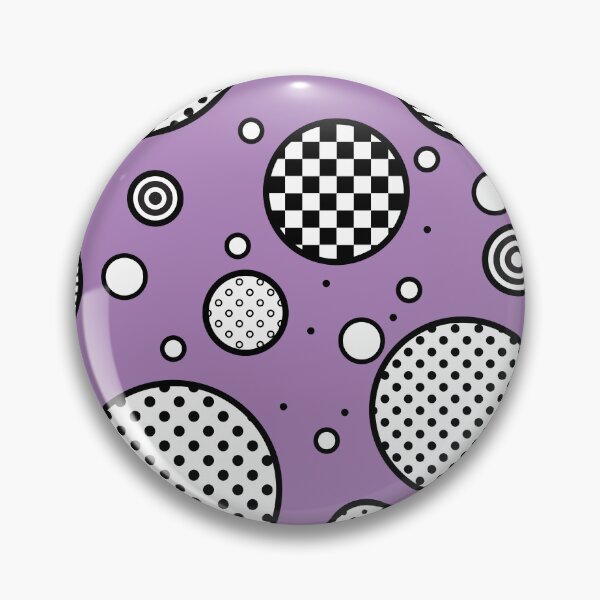 Item preview, Violet euphoria- abstract geometric composition/ violet, black and white. designed and sold by My-fake-places.
