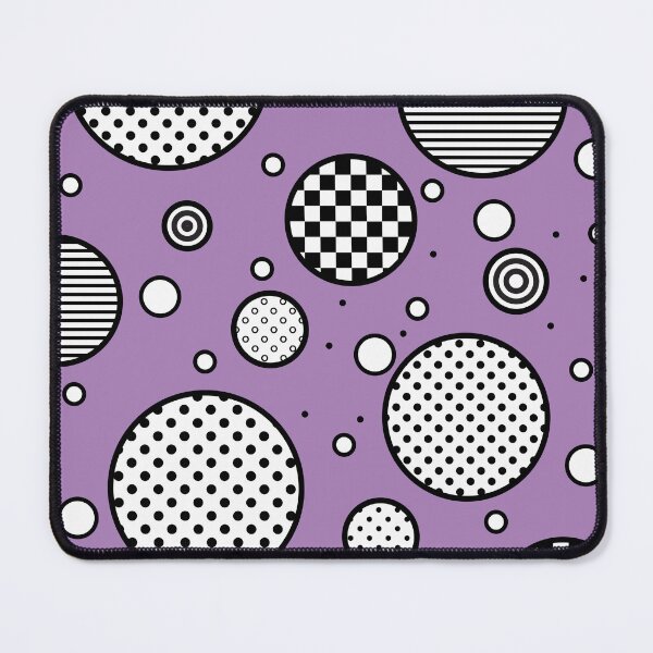 Item preview, Violet euphoria- abstract geometric composition/ violet, black and white. designed and sold by My-fake-places.