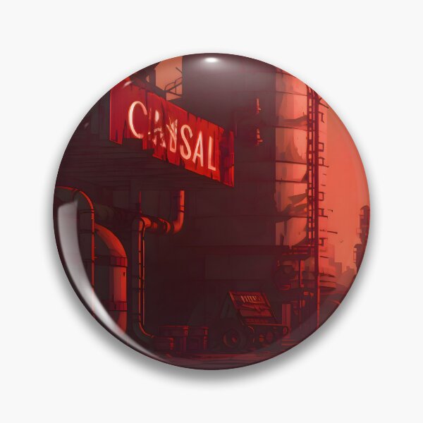 Item preview, Rusting Industry Under Blood-Red Skies designed and sold by GreenInkXpress.