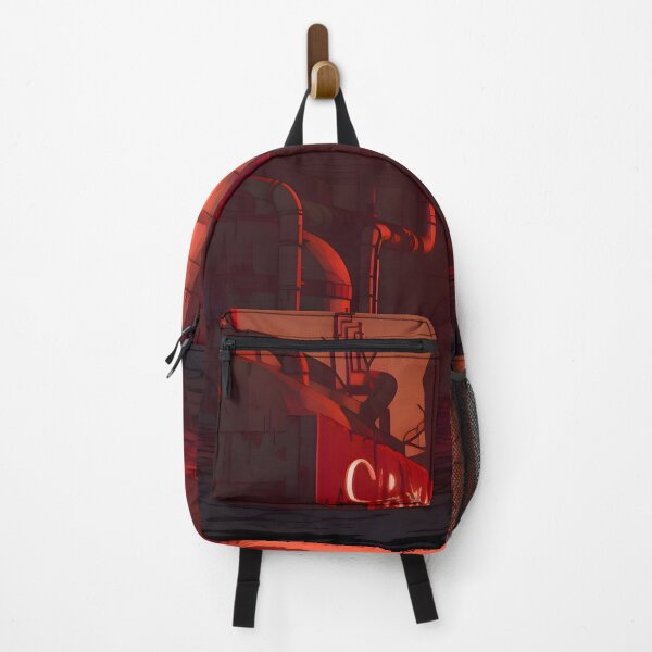 Item preview, Rusting Industry Under Blood-Red Skies designed and sold by GreenInkXpress.