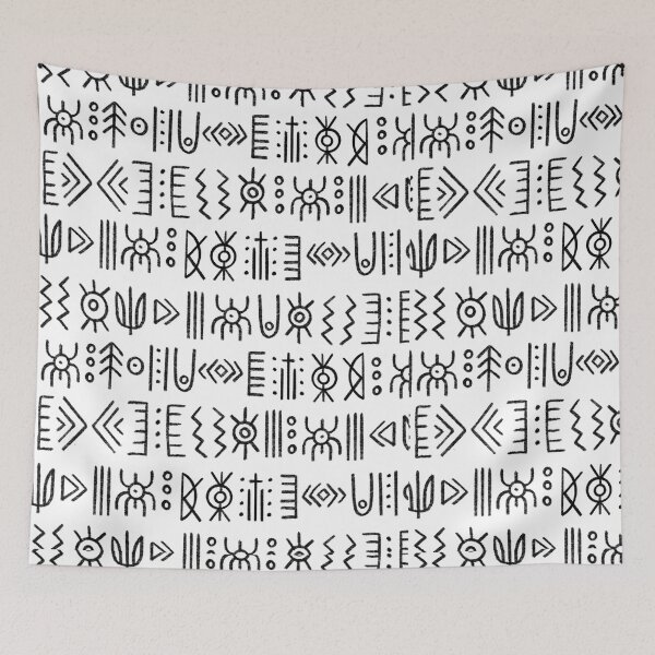Item preview, Tribal Pattern, Ethnic Design, Ancient Symbols, Primitive Art, Tribal Vibes designed and sold by TolgaSal.