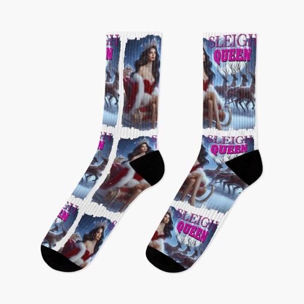Item preview, SLEIGH QUEEN--MISS CLAUS OUT. designed and sold by Flodgewokka.