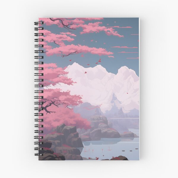 Item preview, Wanderer Under Cherry Blossom Skies designed and sold by GreenInkXpress.