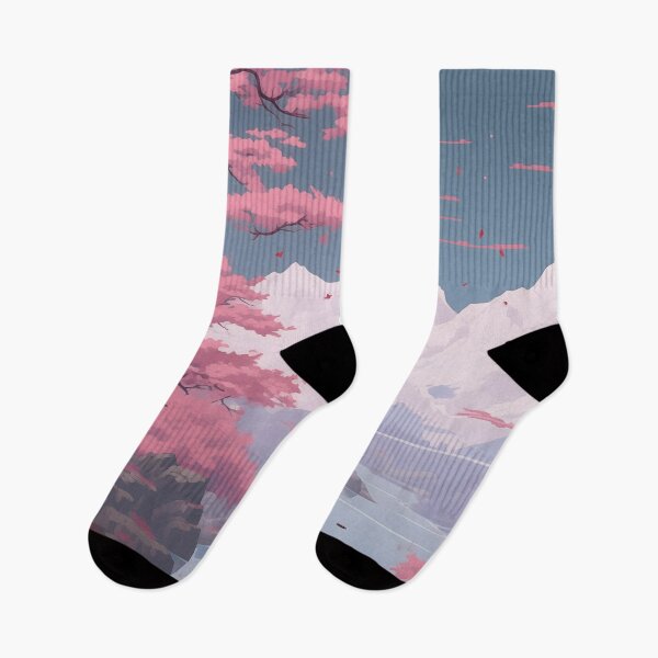 Item preview, Wanderer Under Cherry Blossom Skies designed and sold by GreenInkXpress.