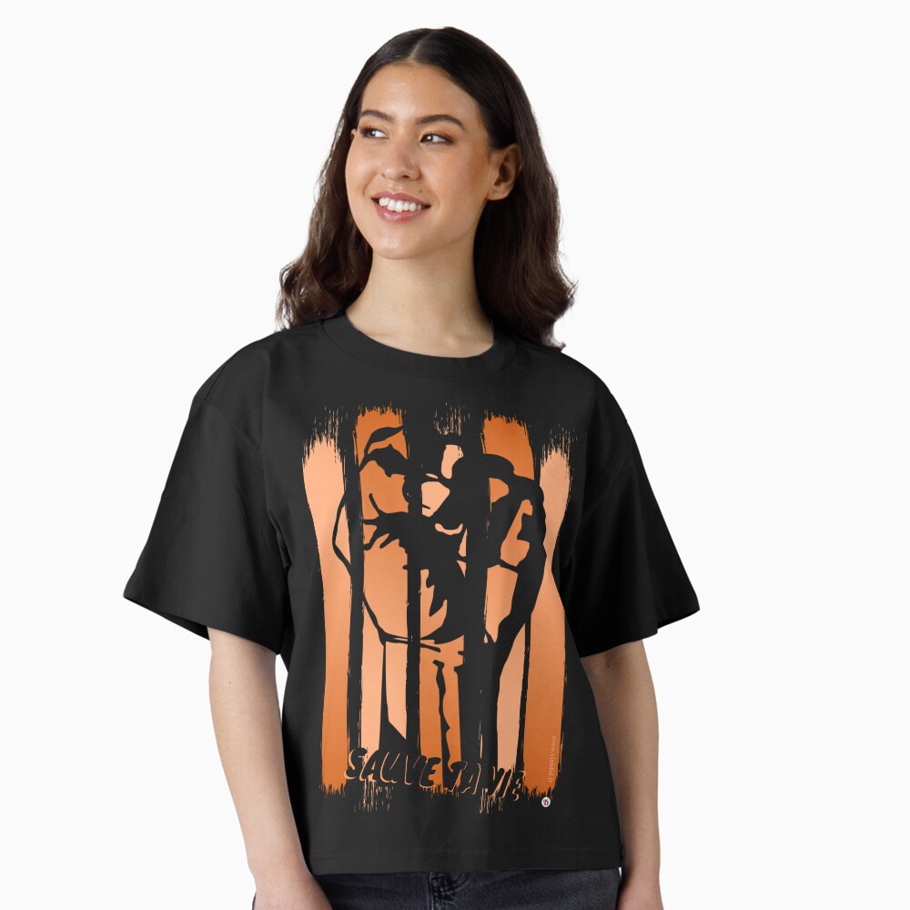 Aperçu de l'œuvre T-shirt boxy créée et vendue par Vinidal.