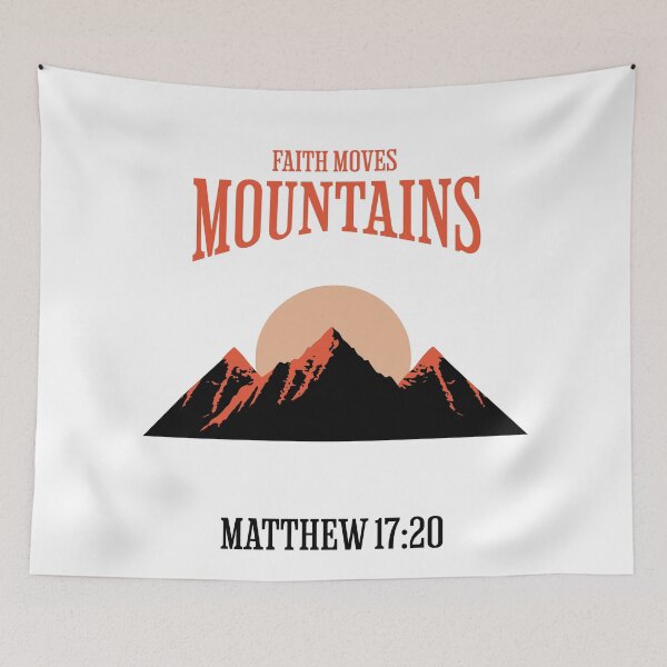 Item preview, Faith Moves Mountains designed and sold by LukaGiose97.