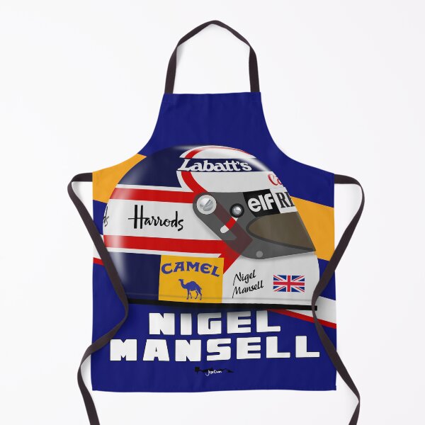 Item preview, Nigel Mansell - Helmet with Background 1992 designed and sold by JageOwen.