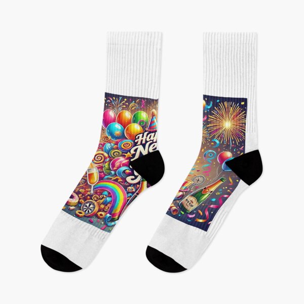 Item preview, Colorful New Year 2025 Party Celebration designed and sold by Koalangel.