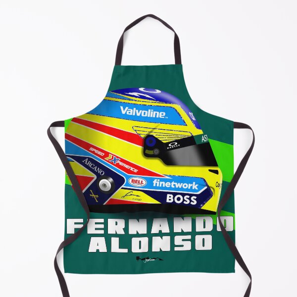 Item preview, Fernando Alonso - Helmet with Background 2024 designed and sold by JageOwen.