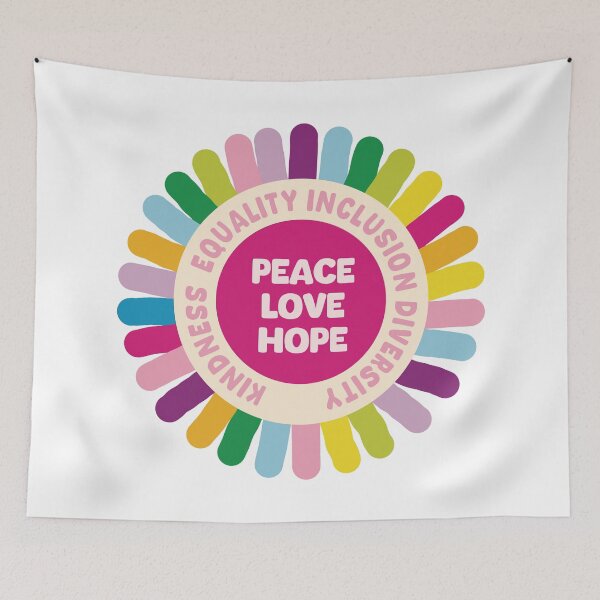 Item preview, Kindness Peace Equality Love Inclusion Hope Diversity designed and sold by EunsooLee.