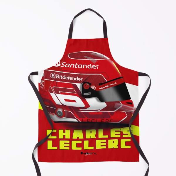 Item preview, Charles Leclerc - Helmet with Background 2024 designed and sold by JageOwen.