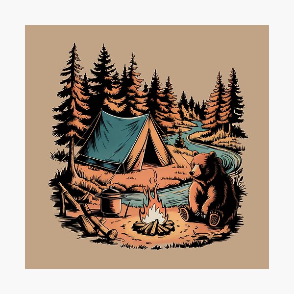 Item preview, Campfire Retreat designed and sold by Firas Aljazzar.