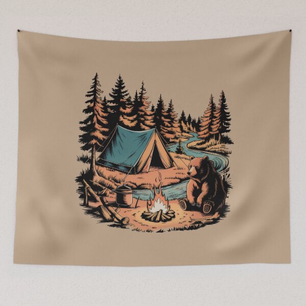 Item preview, Campfire Retreat designed and sold by Firas Aljazzar.