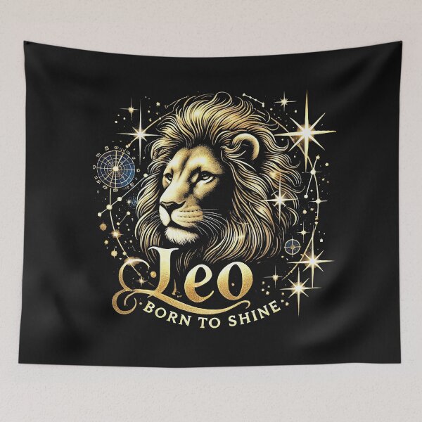 Item preview, Leo: Born to Shine designed and sold by TEEVO Pop Art .