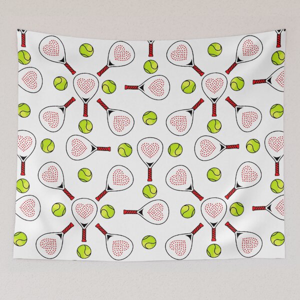 Item preview, Padel Heartbeat designed and sold by EvieWoj.
