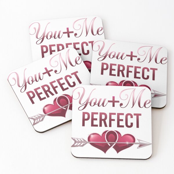 Item preview, You + Me = Perfect, Valentine's day designed and sold by BugiDesignArt.