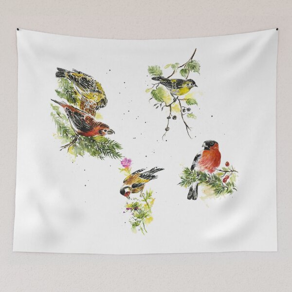 Item preview, forest birds designed and sold by CorneliaPilz.