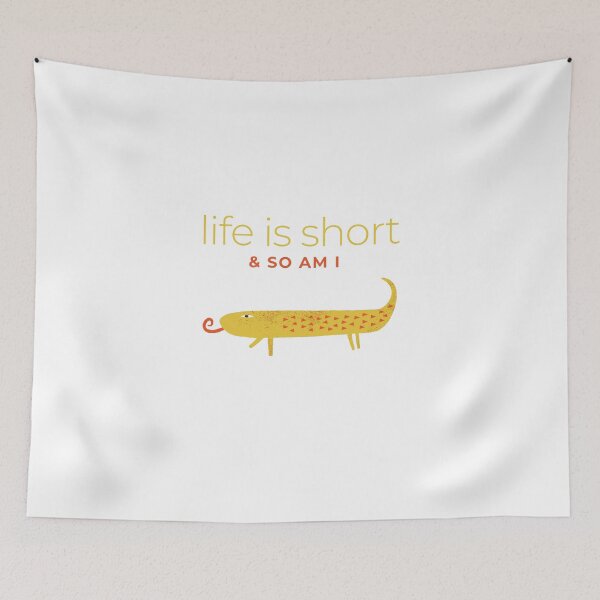 Item preview, Life is short & so am I  designed and sold by Chic Palette .