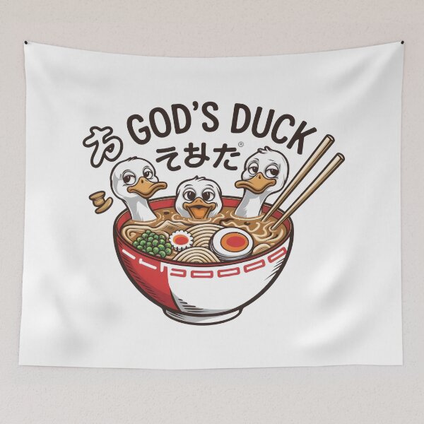 Item preview, God's Duck Ramen designed and sold by Firas Aljazzar.