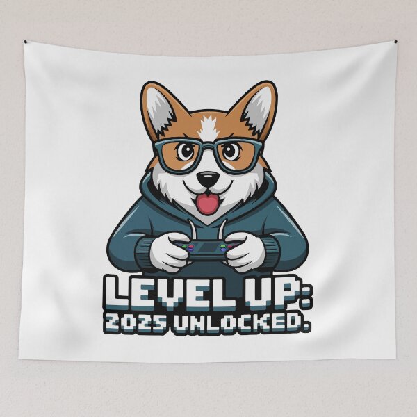 Item preview, Level Up: 2025 Unlocked designed and sold by IconsStyles.