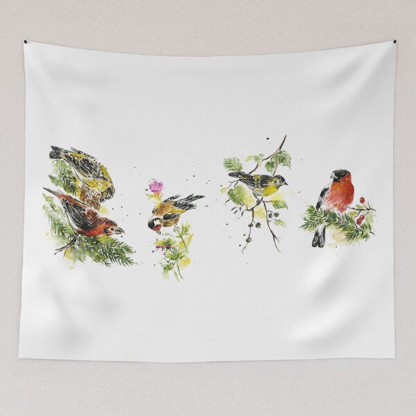 Item preview, forest birds designed and sold by CorneliaPilz.