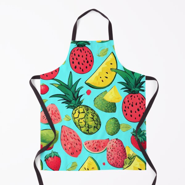 Item preview, Bright and Bold Cartoon Fruit: Watermelons, Pineapples, Strawberries designed and sold by Jasava Shop.