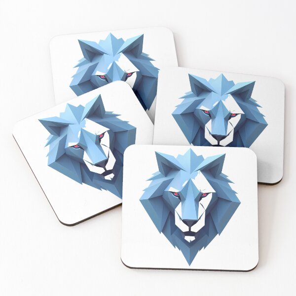 Item preview, Angular Beast Roar of the Detroit Lions designed and sold by ART ATTACK ZONE.