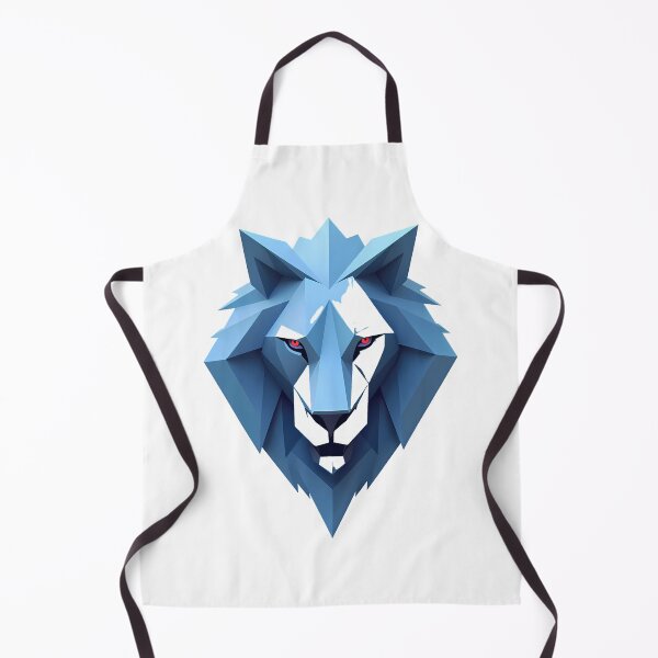 Item preview, Angular Beast Roar of the Detroit Lions designed and sold by ART ATTACK ZONE.