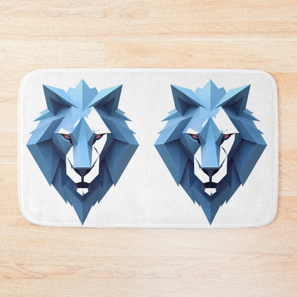 Item preview, Angular Beast Roar of the Detroit Lions designed and sold by ART ATTACK ZONE.