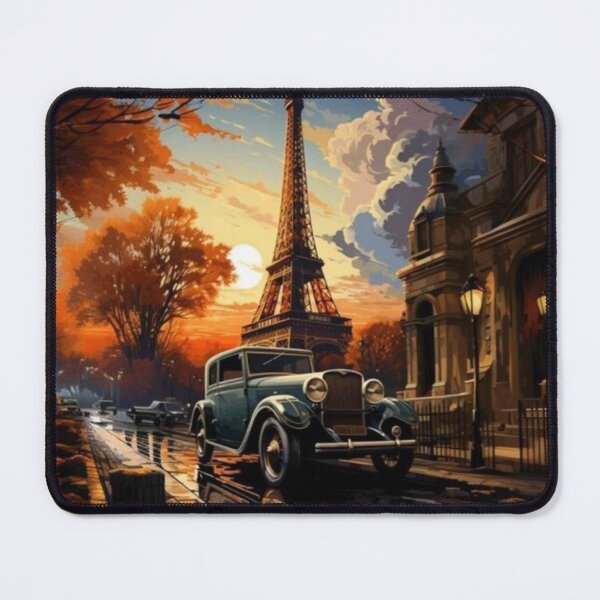 Item preview, Vintage classic car, France artwork designed and sold by Slickskillz11.