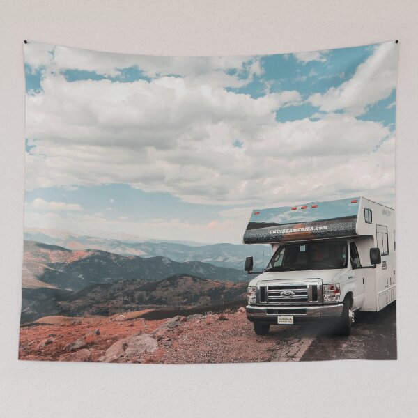 Item preview, Camping in America with a RV designed and sold by Mauswohn.