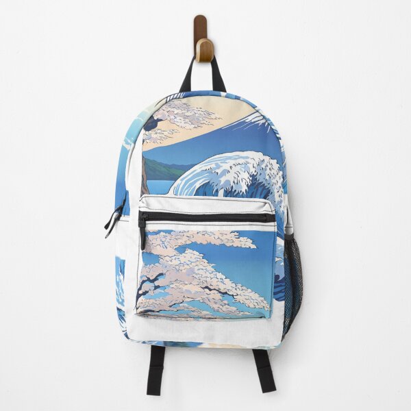 Item preview, Mount Fuji & Kanagawa Wave: Japan Touch designed and sold by Gina-Rosa.