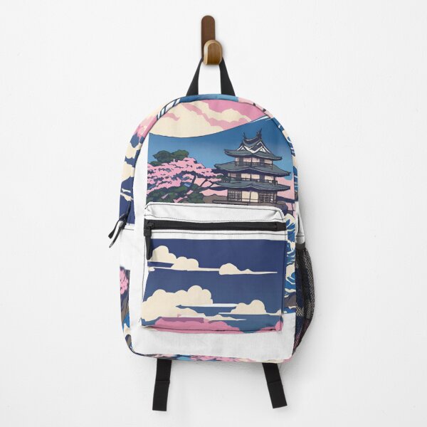 Item preview, Mount Fuji & Kanagawa Wave: Japan Touch designed and sold by Gina-Rosa.